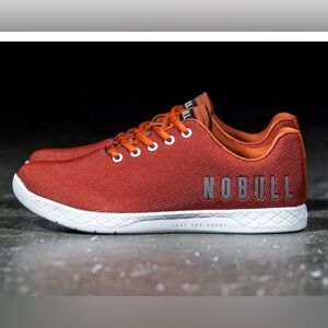No Bull Nobull Trainers Performance Sneakers Orange Burnt Red- Size 9.5 (women)